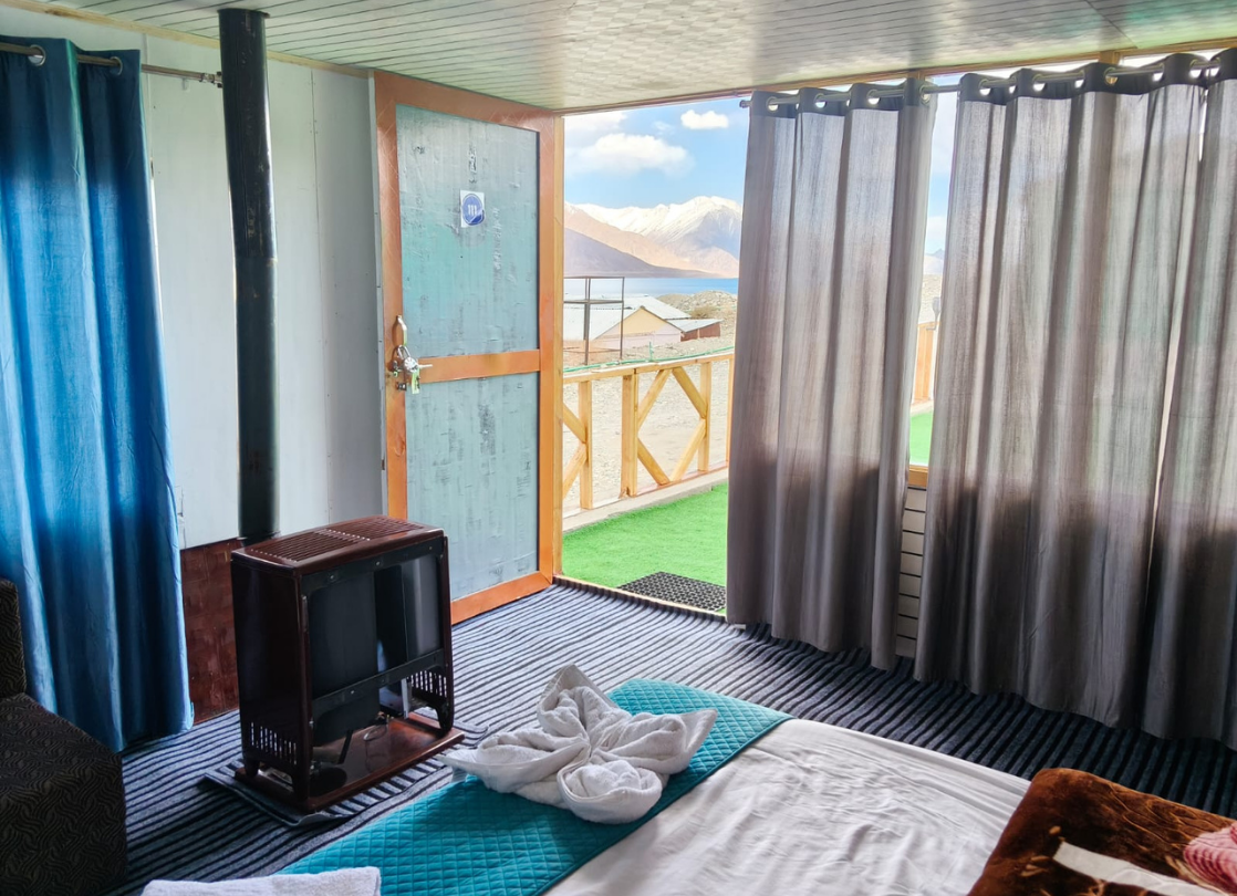Room with mountain view